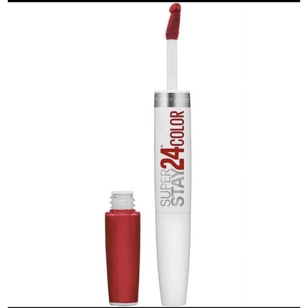 Maybelline SuperStay 24 2-Step Liquid Lipstick, Optic Ruby